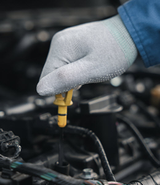 Mercedes Benz E550 Engine Oil Level Check